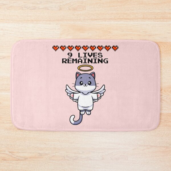 Item preview, 9 Lives Remaining Funny Cat Meme designed and sold by everything4eva.