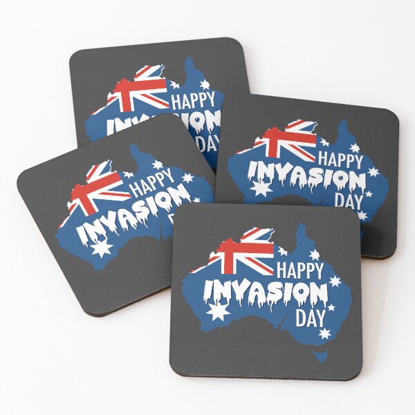Item preview, Happy Invasion Day Australian Flag Australia designed and sold by everything4eva.
