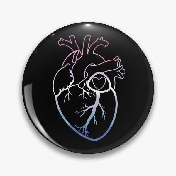 Item preview, Colorful Anatomically Correct Heart v.11 designed and sold by Zeons-Art.