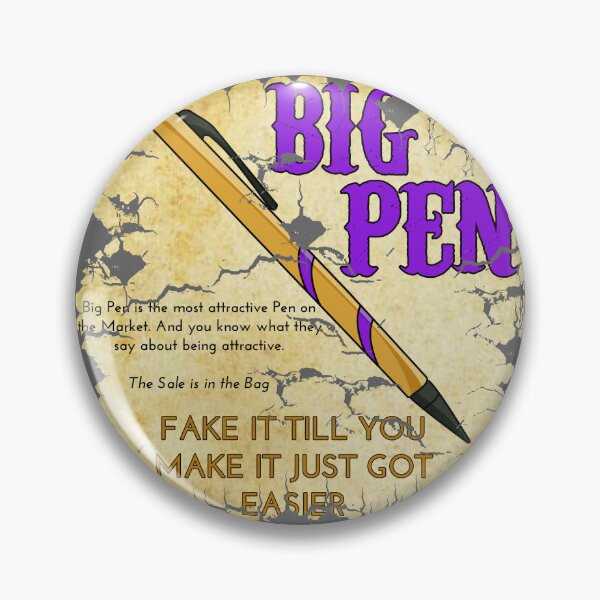 Item preview, Big Pen - Spoof Ad designed and sold by Fun Funky Designs.