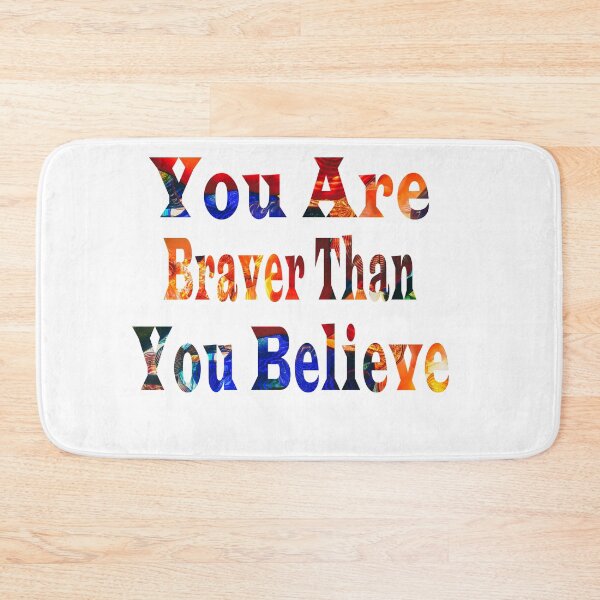 Item preview, Copy of You Are Braver Than You Believe - Motivational Quotes, Positives Quotes Classic T-Shirt designed and sold by yassinrd.