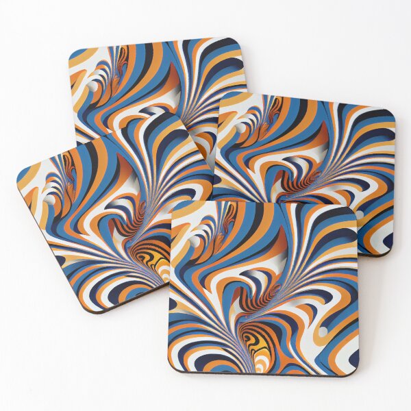 Item preview, Aesthetic Irregular Dynamic Australian Pattern Digital Painting designed and sold by CodeAndColors.