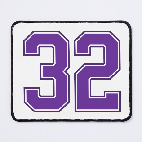 Item preview, Purple Number 32 lucky sports jersey thirty two designed and sold by HeavyStyle.