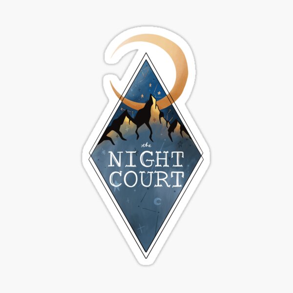 House of Wind Book Club Sticker ACOTAR Sticker A Court of Thorns and Roses  Sarah J Maas Stickers Night Court Decal Velaris Decal 