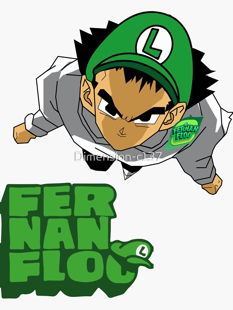 &ldquo;FernanFloo&rdquo; Sticker by Dimension-c137 | Redbubble