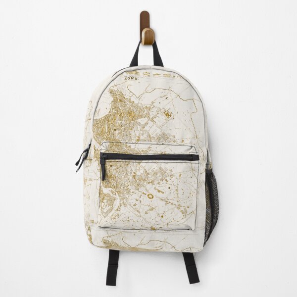 Item preview, Vintage old map of Rome, Italy. Ancient white glowing map of Rome designed and sold by Long Exposure.