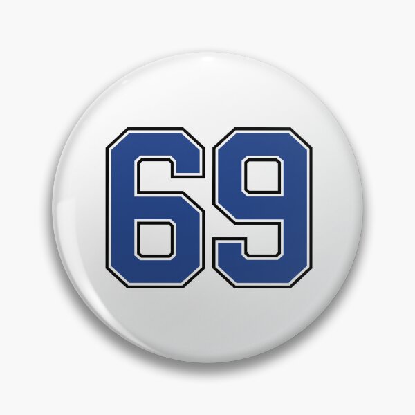 Item preview, Number 69 lucky sports jersey sixty nine designed and sold by HeavyStyle.