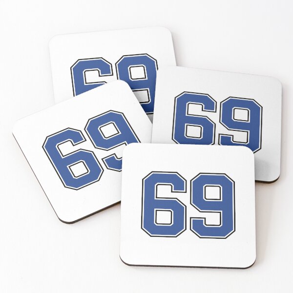Item preview, Number 69 lucky sports jersey sixty nine designed and sold by HeavyStyle.