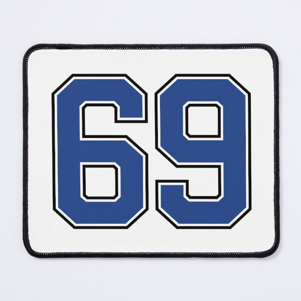 Item preview, Number 69 lucky sports jersey sixty nine designed and sold by HeavyStyle.