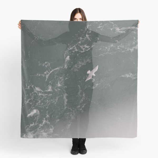 Floating Seagull Scarf