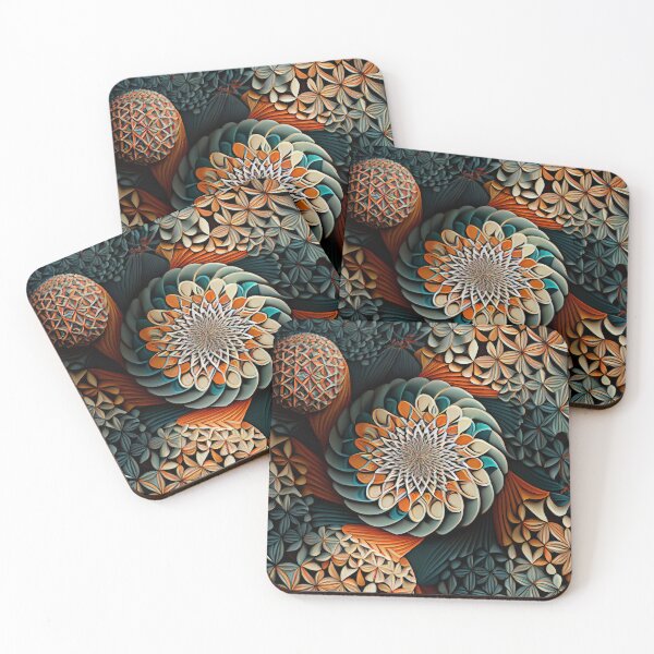 Item preview, Complex Pattern Digital Painting designed and sold by CodeAndColors.