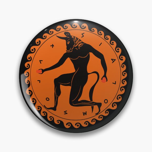 Item preview, The Minotaur designed and sold by archaeologyart.
