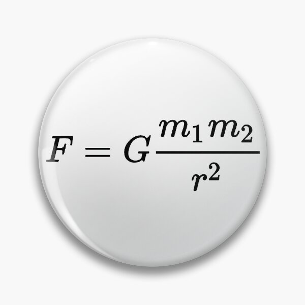 Item preview, Newton law of gravity, physics and science basics designed and sold by NoetherSym.