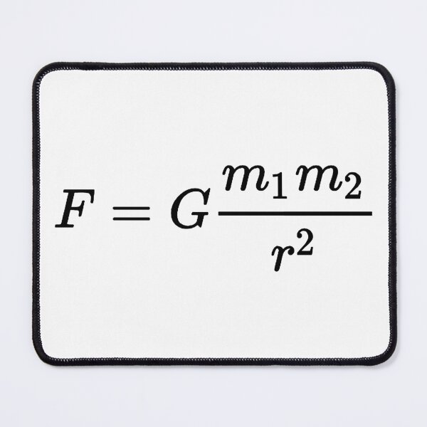 Item preview, Newton law of gravity, physics and science basics designed and sold by NoetherSym.