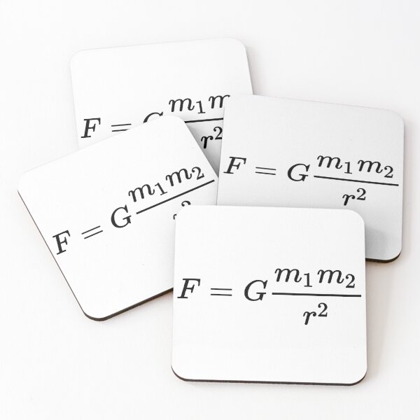 Item preview, Newton law of gravity, physics and science basics designed and sold by NoetherSym.