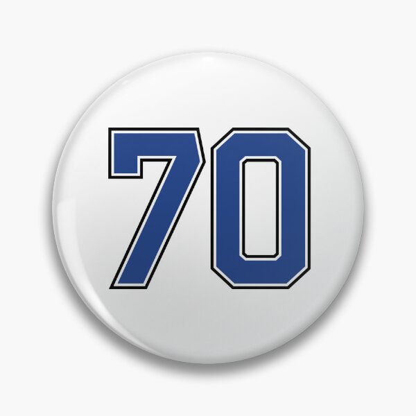 Item preview, Number 70 lucky sports jersey seventy designed and sold by HeavyStyle.