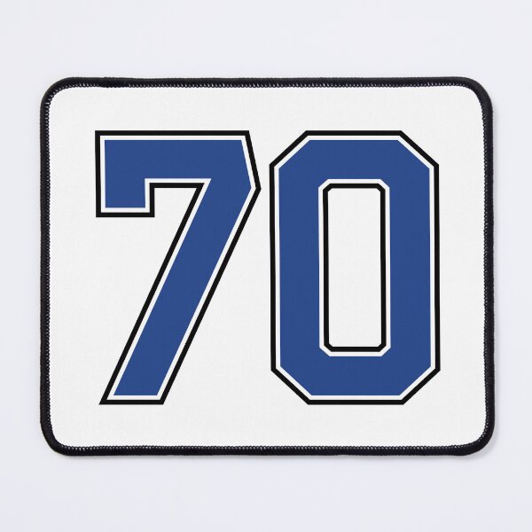 Item preview, Number 70 lucky sports jersey seventy designed and sold by HeavyStyle.