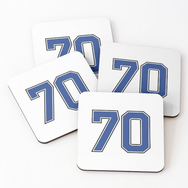 Item preview, Number 70 lucky sports jersey seventy designed and sold by HeavyStyle.
