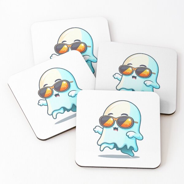 Item preview, Cool ghost with sunglasses designed and sold by Snazzmatazz.