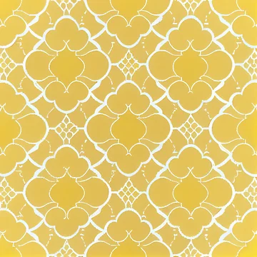 Vorschaubild zum Design Brilliant Yellow Pastel Moroccan Pattern Digital Painting von CodeAndColors