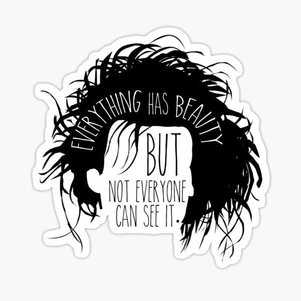 Edward Scissorhands Stickers | Redbubble