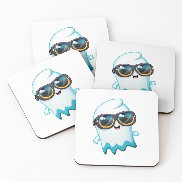 Item preview, Cool ghost with sunglasses designed and sold by Snazzmatazz.