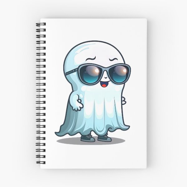 Item preview, Cool ghost with sunglasses designed and sold by Snazzmatazz.