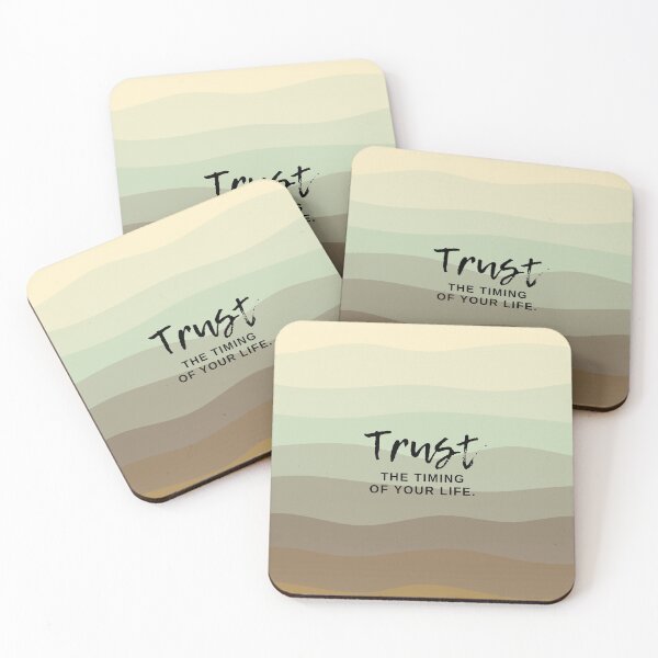 Item preview, Trust The Timing of Your Life designed and sold by birdyness.