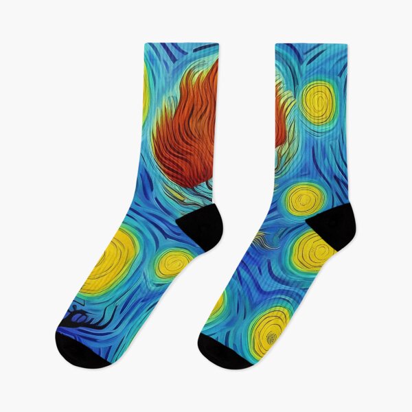Item preview, Floating Trees Abstract Rainbow Multi Color Painting designed and sold by theWeppen.