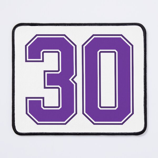Item preview, Purple Number 30 lucky sports jersey thirty designed and sold by HeavyStyle.