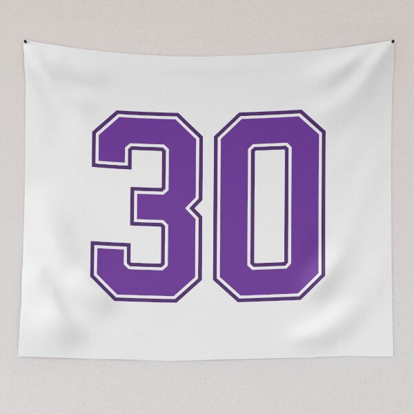 Item preview, Purple Number 30 lucky sports jersey thirty designed and sold by HeavyStyle.