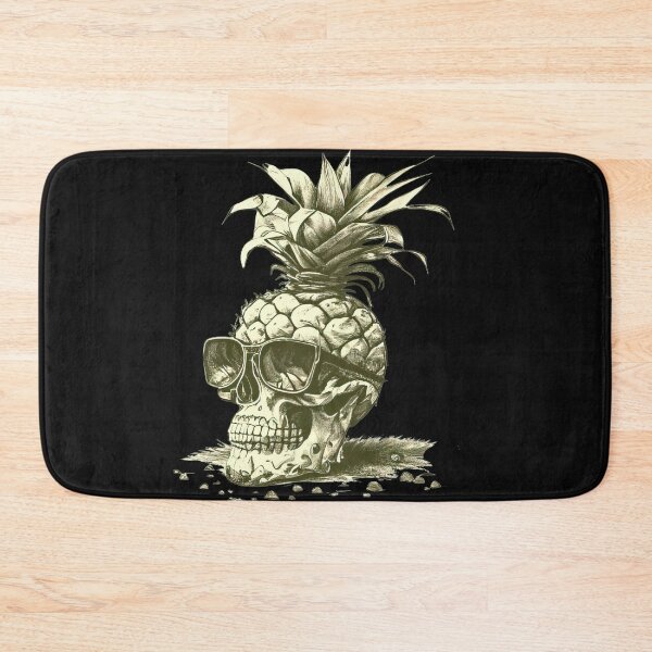 Item preview, Pineapple Skull with Sunglasses Funny Vintage Retro Summer designed and sold by CoyoteStudio.