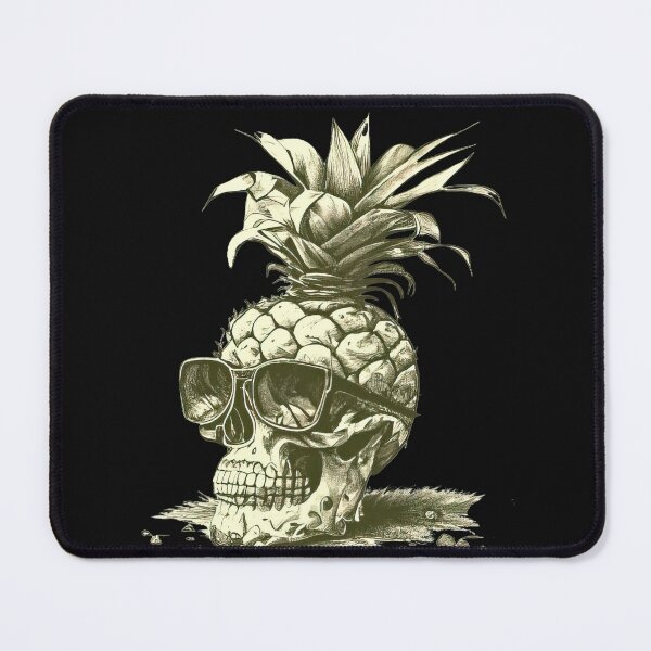 Item preview, Pineapple Skull with Sunglasses Funny Vintage Retro Summer designed and sold by CoyoteStudio.