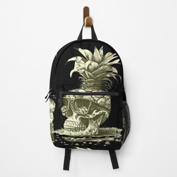 Item preview, Pineapple Skull with Sunglasses Funny Vintage Retro Summer designed and sold by CoyoteStudio.
