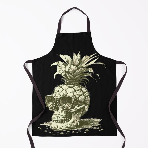 Item preview, Pineapple Skull with Sunglasses Funny Vintage Retro Summer designed and sold by CoyoteStudio.
