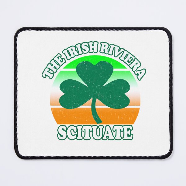 Item preview, Scituate MA The Irish Riviera Beach Funny Shamrock Retro designed and sold by funnytshirtemp.