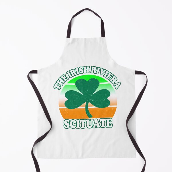 Item preview, Scituate MA The Irish Riviera Beach Funny Shamrock Retro designed and sold by funnytshirtemp.