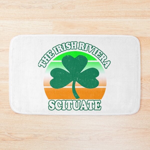 Item preview, Scituate MA The Irish Riviera Beach  Funny Shamrock Retro designed and sold by funnytshirtemp.