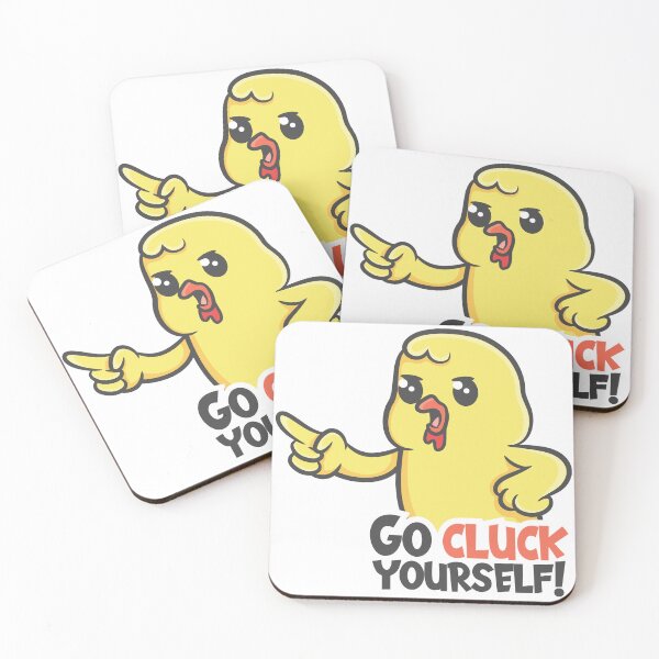 Item preview, Go Cluck Yourself! designed and sold by SittingduckZA.