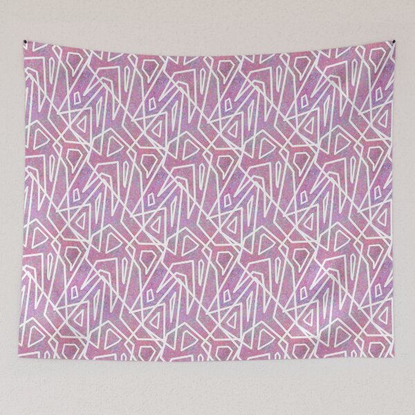 Item preview, Geometric Pink Pattern designed and sold by Glatti.