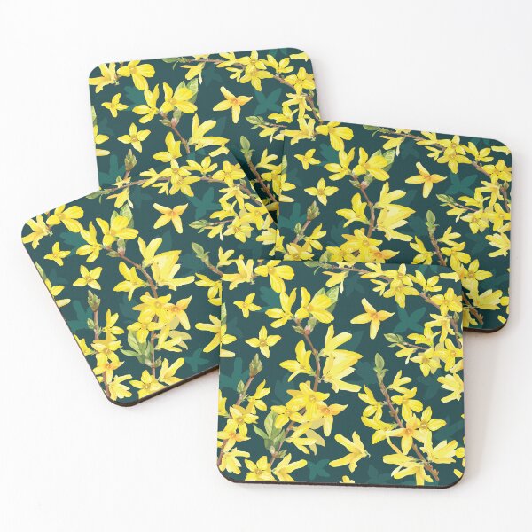 Item preview, Spring Blossom In Yellow. Forsythia Branches designed and sold by danikaVT.