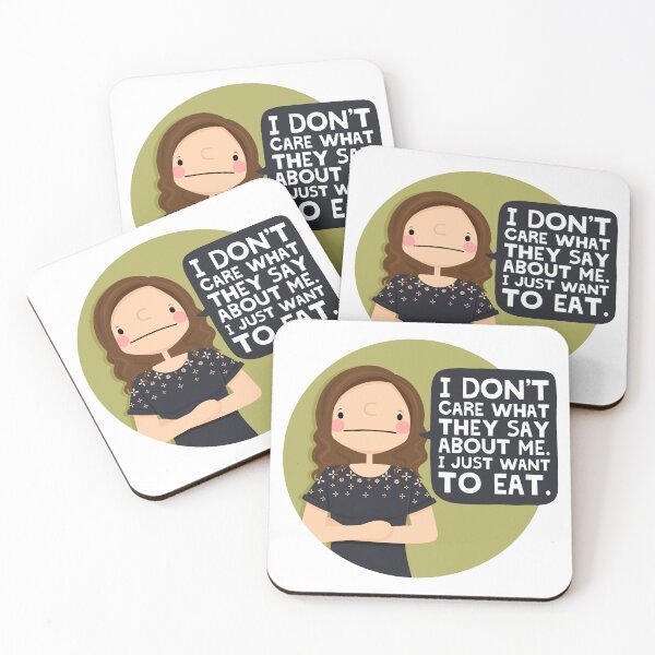 Item preview, The Office Pam “I just want to eat” designed and sold by cutermelon.