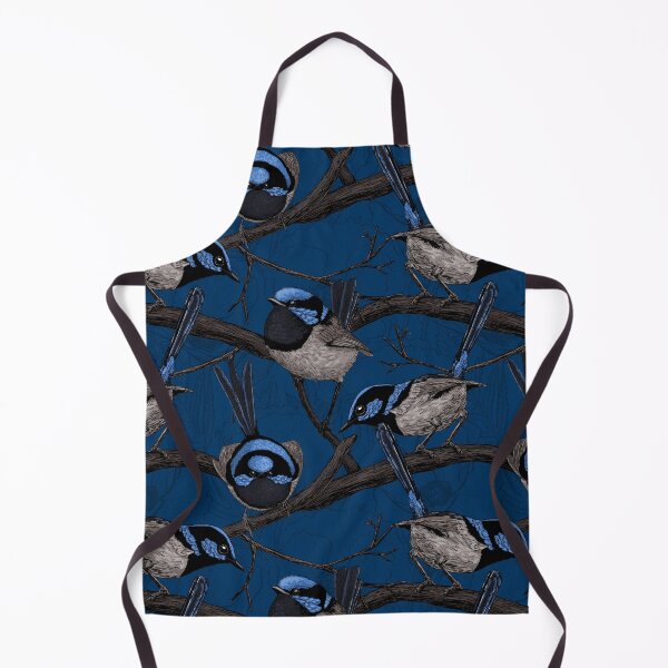 Item preview, Night fairy wrens designed and sold by Katerina Mitkova Kirilova.
