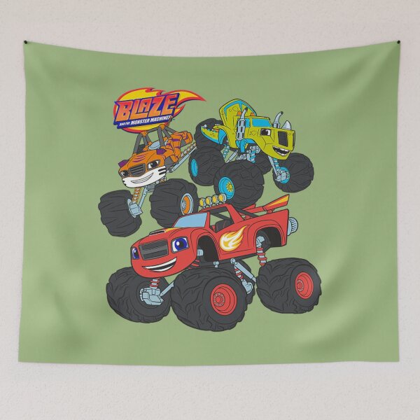 Item preview, Blaze  The Monster Machines BLAZE STRIPES ZEG designed and sold by ReubenWalsh.
