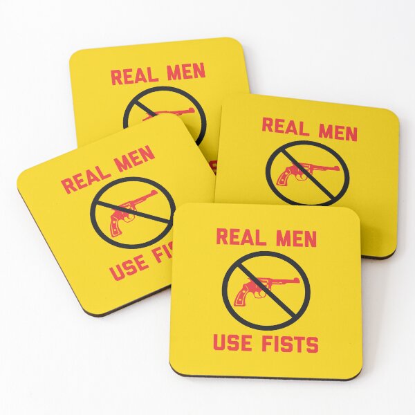 Item preview, Real Men Use Fists designed and sold by bouymakesart.