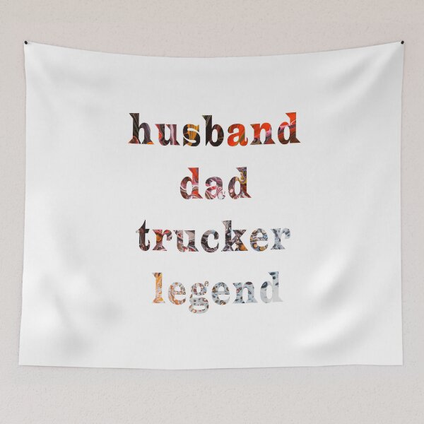 Item preview, husband dad trucker legend Classic T-Shirt designed and sold by yassinrd.