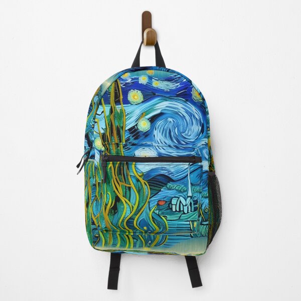 Item preview, Trippy Underwater World Abstract Rainbow Multi Color Painting designed and sold by theWeppen.