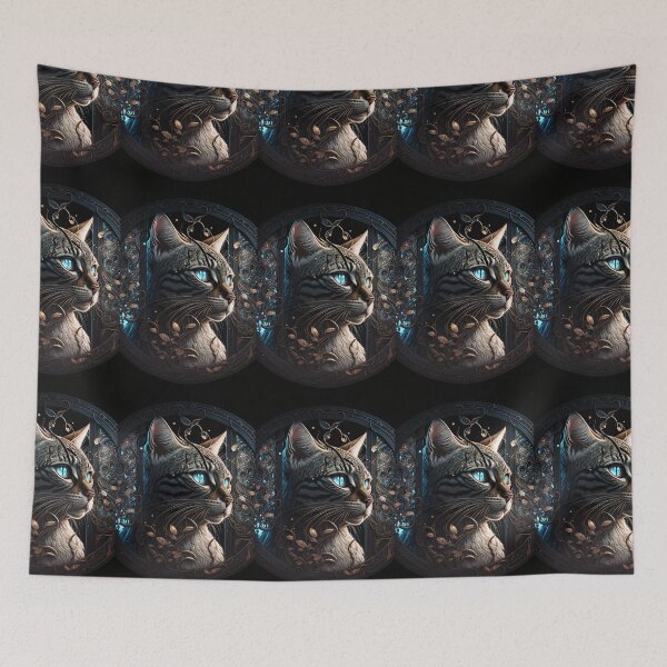 Item preview, Alluring Bengal Cat Gazing through a Mesmerizing Window   designed and sold by idreamaboutcats.