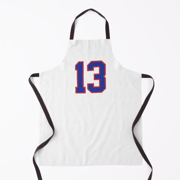 Item preview, Number 13 blue red sports jersey thirteen designed and sold by LoveIsColorful.