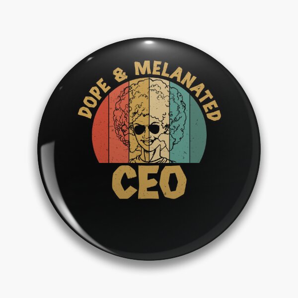Item preview, Retro Vintage Dope And Melanated CEO A Black Business Owner designed and sold by StrongShirts.